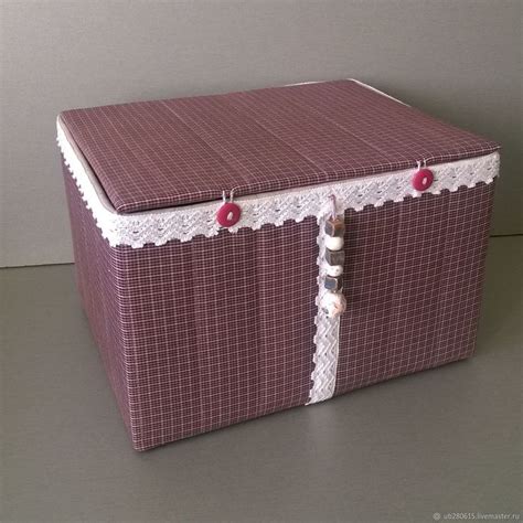 Шкатулка для рукоделия Кантри | Keepsake boxes, Cardboard crafts ...
