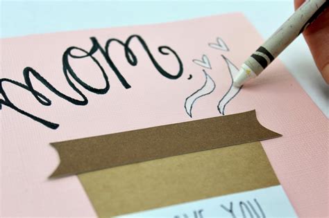 Diy Mothers Day Card Ideas Last Minute Mothers Day T Mothers