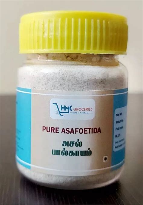 HMK Pure Asafoetida Powder Packaging Type Bottle Packaging Size 50g