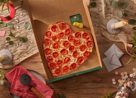 Heart Shaped Pizza For Valentines Find Out Where To Get Yours