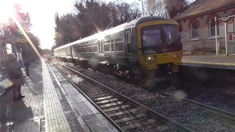 Gwr Class 165 At North Camp On Friday 20th January 2023 Youtube