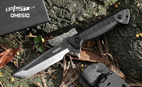 Amazon Omesio Tanto Fixed Blade Knife With Kydex Sheath Outdoor