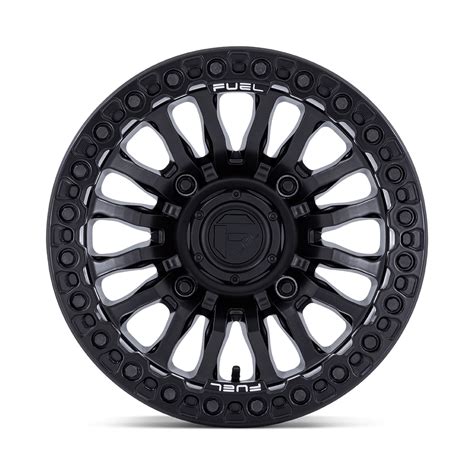 Fuel UTV FV125 RINCON UTV BEADLOCK 15X7 10 Blackout Best Wheels Online