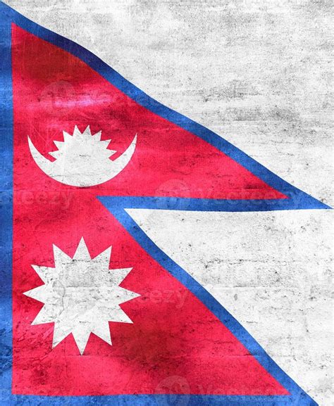 3D-Illustration of a Nepal flag - realistic waving fabric flag 17492268 Stock Photo at Vecteezy