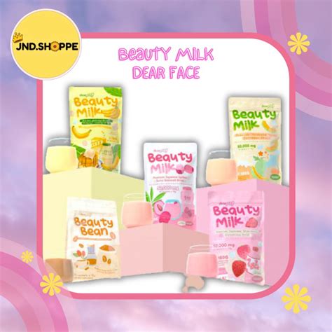 Beauty Milk Beauty Bean Dear Face Shopee Philippines