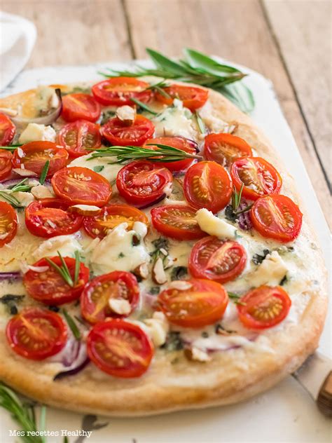 Pizza Aux Tomates Cerises Et Roquefort Recette Maison