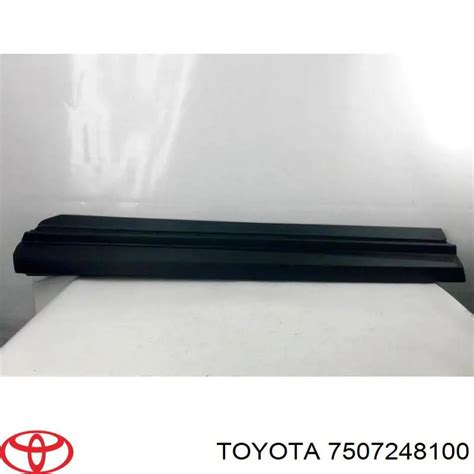 7507248100 Toyota Moldura De Puerta Delantera Izquierda