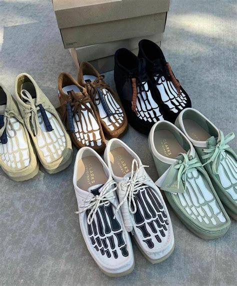 Vandy Skeletal Wallabees Sneakers Fashion Aesthetic Shoes Clarks
