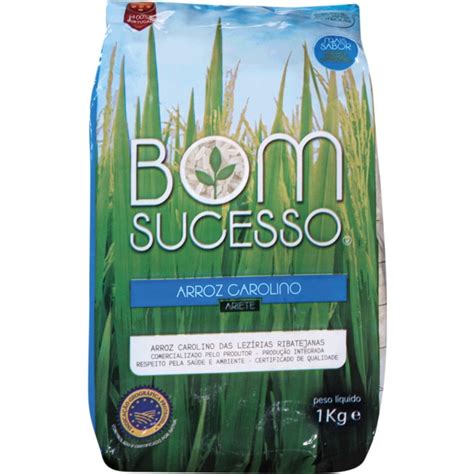 ARROZ CAROLINO BOM SUCESSO 1KG Supermercado Lavrador