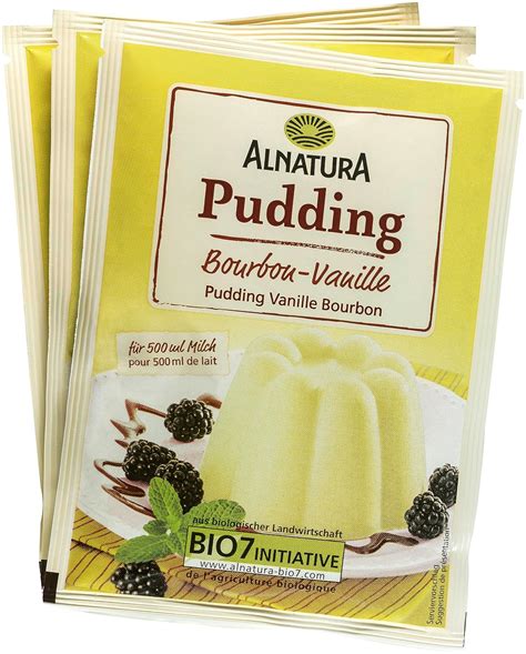 Alnatura Bio Vanillepudding Glutenfrei Vegan 5er Pack 5 X 120 G