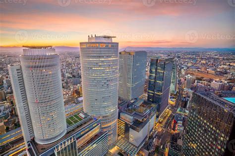 Nagoya city skyline in Japan 3173631 Stock Photo at Vecteezy