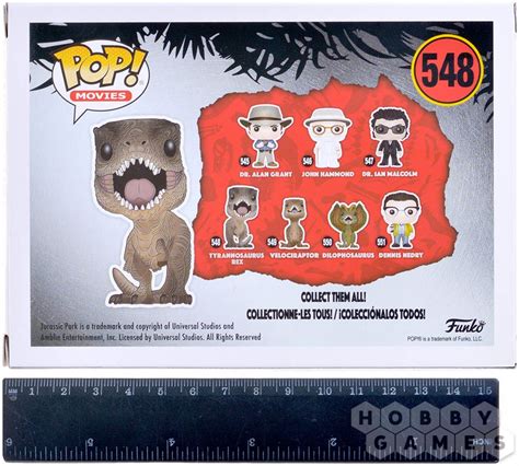 Фигурка Funko POP Movies Jurassic Park 25th Anniversary