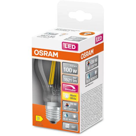 OSRAM Lampada LED Dimmerabile Superstar Con Resa Cromatica