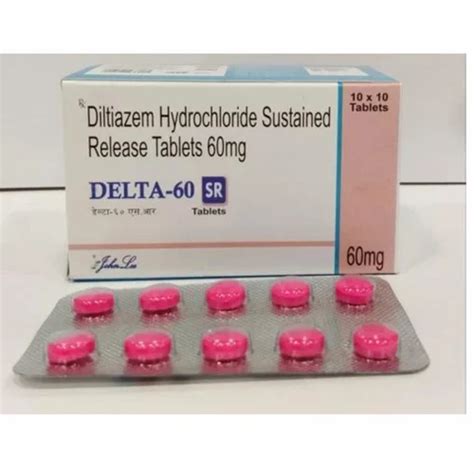 Delta Sr Diltiazem Hcl Sustained Release Ip M At Rs Stripe