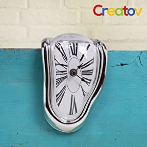 Amazon Creatov Decorative Dali Watch Melting Clock Surrealistic