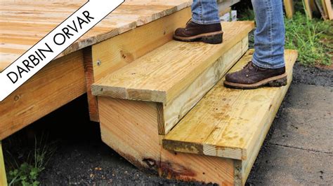 How To Build Free Standing Wooden Steps 20 Ideas