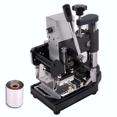 Buy Generic Pvc Card Embossing Embosser Hot Foil Stamping Machine Tipper Bronzing Online At