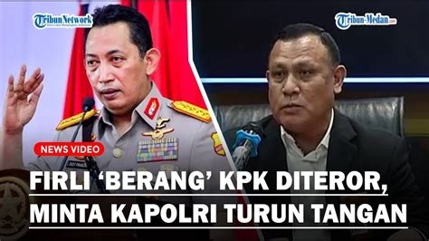 Firli Bahuri Berang Pimpinan Kpk Diteror Karangan Bunga Tegas Tak