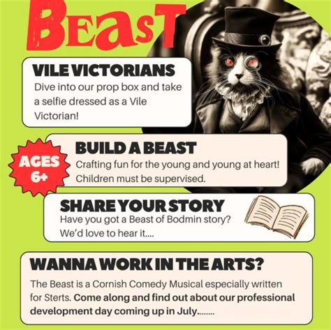 Visit Liskeard Events The Beast Open Day Liskeard Library