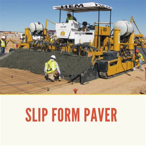 Slip Form Paver Types Benefits Of Slipform Paving Technology