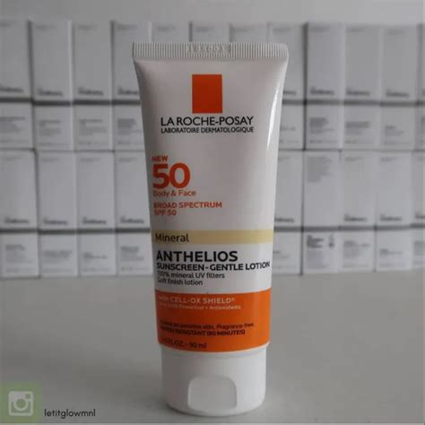 La Roche Posay Anthelios Spf 50 Gentle Lotion Mineral Sunscreen 3oz