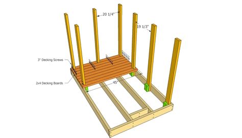 Installing The Decking Boards Howtospecialist How To Build Step By Step Diy Plans