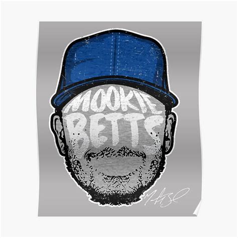 Mookie Betts Player Silhouette Poster For Sale By Wardwilliam90