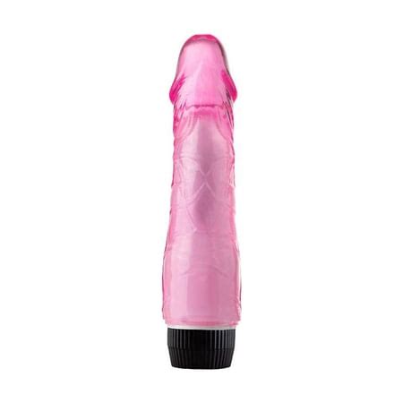 Pênis Realístico Em Jelly Vibro X Cm Vibe Toys Litoral Sex Shop