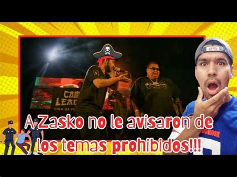 ZASKO Es El Freestyler Mas Valiente Del Mundo Tirando Cosas Prohibidas