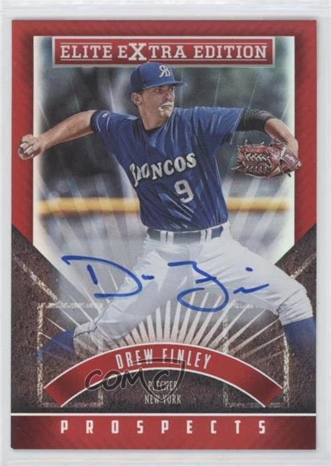 Panini Elite Extra Edition Prospects Autographs Drew Finley