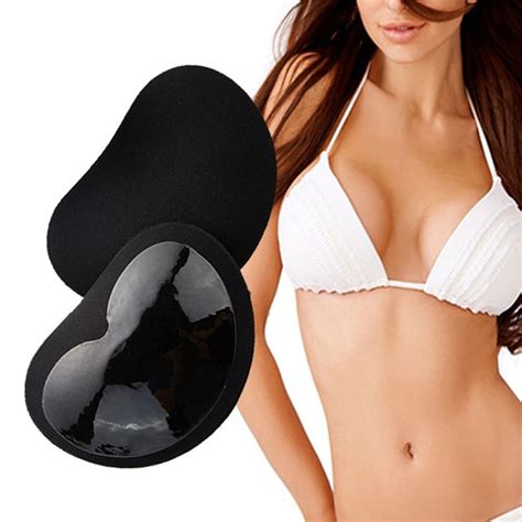 Walbest 1 Pair Bra Insert Pads Bikini Swimsuit Push Up Silicone Bra