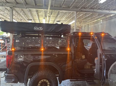 GMC SIERRA STEALTH ROOF RACK JEH OUTDOORS