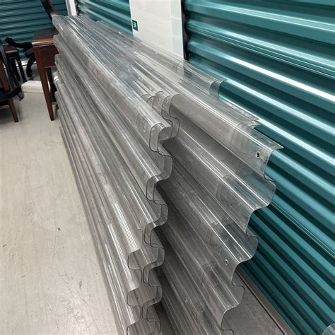 72 In L X 20 In W X 2 Mm Thickness Corrugated Polycarbonate Plastic