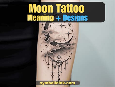 Lunar Mystique: Unveiling the Meaning of Moon Tattoos