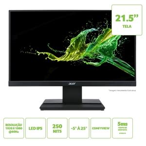 Monitor 21 5 Acer Led Ips Full Hd 60hz Hdmi 5ms V226hql G Leroy