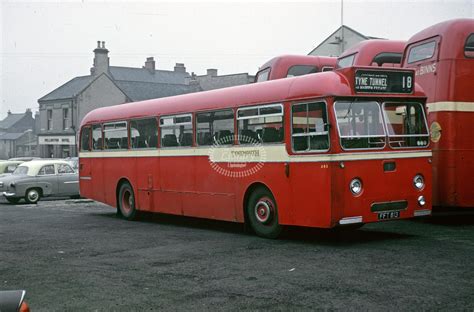 The Transport Library Tynemouth Leyland PDR1 258 FFT758 In 1972 Aug