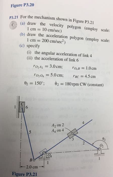 For The Mechanism Shown In Figure P