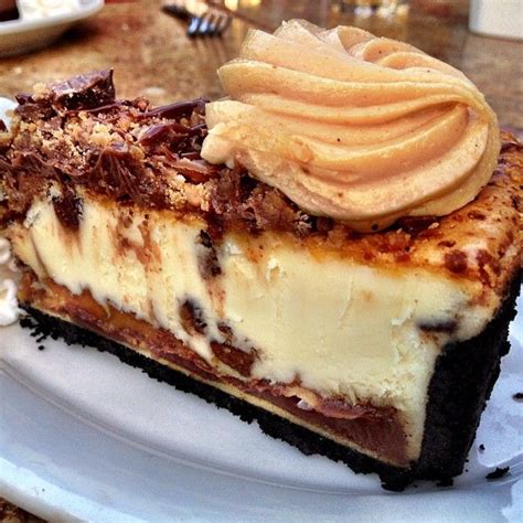 Cheesecake Factory Adams Peanut Butter Cup Fudge Ripple Desserts