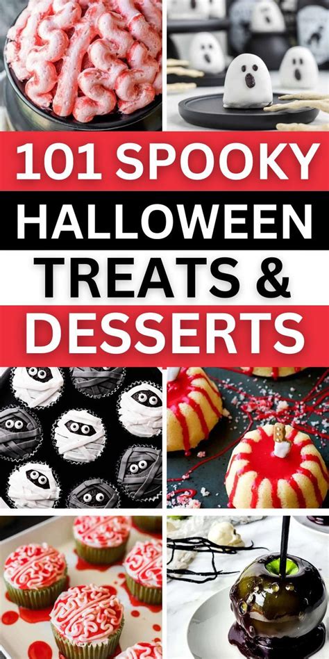 101 Irresistibly Spooky Halloween Treats To Satisfy Your Sweet Tooth In