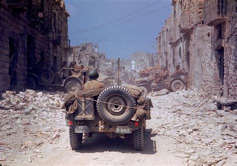 World War Ii In Color The Italian Campaign And The Road To Rome 1944