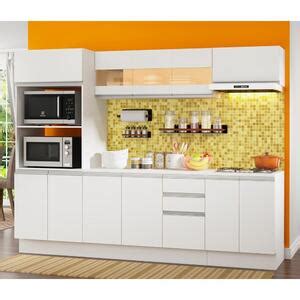 Cozinha Completa Mdf Madesa Smart Cm Modulada Balc O E