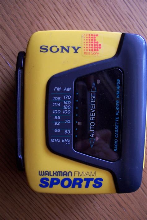 80s Sony Walkman Sports Cassette Player Fmam Autoreverse