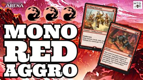 Magic Arena MTG Traditional Alchemy Mono Red Aggro MTGアリーナ最新デッキレシピ