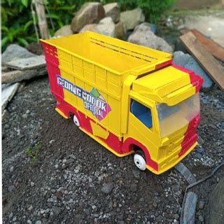 Jual Truk Oleng Gedang Godok Jumbo Miniatur Truk Oleng Miniatur