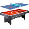 Hathaway Maverick Foot Pool And Table Tennis Multi Game