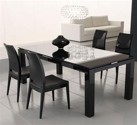 Black Glass Top Kitchen Table – Things In The Kitchen