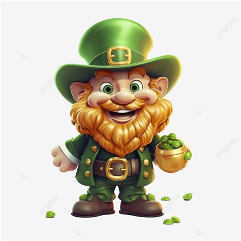 St Patrick S Day Leprechaun Leprechaun Irish Green Png Transparent