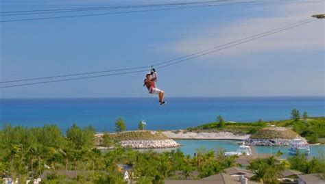 Great Stirrup Cay Zipline and Parasail Adventures for Thrill Seekers