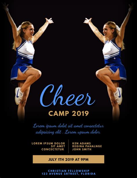 Cheer Flyer Template