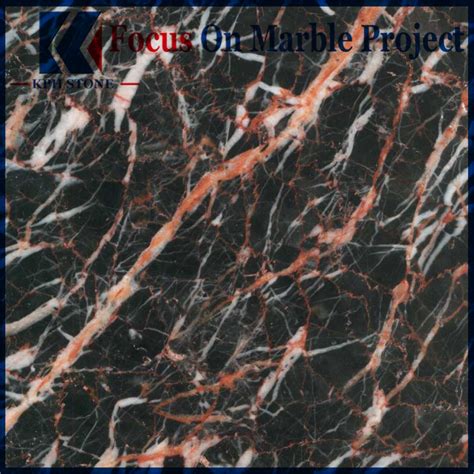 Cuckoo Red Marble Floor Tile | Multicolor - Marble Colors